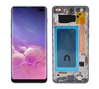 Fabater Schermo LCD per Telefono da 6,4 Pollici per S10 Plus, SM G975F G975U G975W G975A, Gruppo Touch Screen Digitalizzatore con Cornice, Identificazione delle Impronte Digitali