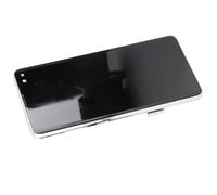 Fabater Schermo LCD per Telefono da 6,4 Pollici per S10 Plus, SM G975F G975U G975W G975A, Gruppo Touch Screen Digitalizzatore con Cornice, Identificazione delle Impronte Digitali