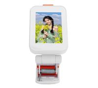 Fabater Schermo per Selfie con Morsetto e Display da 2 Pollici per Catturare Scatti Perfetti, Visualizzazione in Tempo Reale per Utenti Mobili, ABS e Vetro Temperato, Bianco