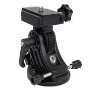 Fabater Sede di Regolazione di Latitudine per Watcher Sky, per Star Field, Cuneo Equatoriale in Lega di Alluminio, Base di Latitudine da 0 a 90 ° (EQ), Accessorio per Telescopi (BLACK)