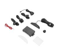 Fabater Sensore di Parcheggio, 4 Sensori di Retromarcia Display Distanza LED Avviso Sonoro Rilevamento Antipioggia 0-2,5 M Tecnologia Doppia CPU per Berlina SUV