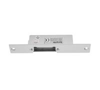 Fabater Serratura Elettrica per Controllo Accessi NC NO Fail Secure Fail Safe per Porta in Legno e Metallo, Bullone in Acciaio Inossidabile 304, Spinta 500 Kg, DC12V, 160x25x31mm (NESSUN blocco del