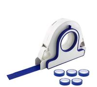 Fabater Set Applicatore Nastro per Pittori, Dispenser Nastro Adesivo per Mascheratura con 5 Rotoli di Nastros, Applicatore per Nastros Adesivo per Verniciatura, Telai e Porte