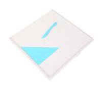 Fabater Set Compatto di Cordoni Pieghevoli con Strumento Triangolare per Cordoni Accurati Sulla Carta, Ideale per Lavori con Carta Fotografica, Comodo per Lavori in Movimento, Plastica ABS