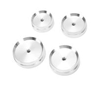 Fabater Set di 4 Punzoni per Pressa Orologi, 36 38 40 42 44 46 48 50mm, Pressa per Coperchio Retro Orologio in Lega di Alluminio for Riparazione Orologi