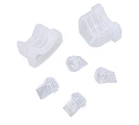 Fabater Set di 4 Valvole a Becco D'anatra e 2 Membrane in Silicone per Tiralatte S21, Parti di Ricambio Facili da Pulire per Madri Che Allattano