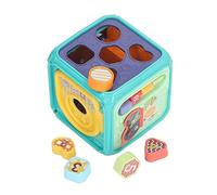 Fabater SET DI DI BATTIA PER Bambini, GIOCATTOLO A Tamburo Musicale PER Bambini Leggero e Intelligente PER Ragazze (BLUE)