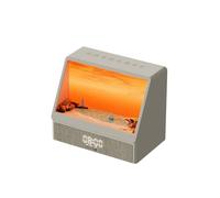 Fabater Sveglia Alba, Altoparlante Bluetooth con Telecomando Macchina Sonora a Rumore Bianco con 24 Suoni Rilassanti, Orologio Digitale Dimmerabile a 5 Livelli per Camera da Letto (Sveglia all'alba