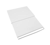 Fabater Tablet per Macchine da caffè Scaffale di Shock Confortevole per un Facile Accesso Alla Macchina da caffè per la Taglie da Lavoro in Acciaio in Carbonio per la domestica. (WHITE)