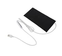 Fabater Tappetino Riscaldante USB con Regolazione della Temperatura a 4 Marce, Tessuto Riscaldante Elettrico Portatile 20-40 ℃ DC5V, Impermeabile Lavabile per Spalle, Collo, Schiena, Vita, Addome,