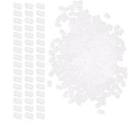 Fabater Tappi per Orecchini in Silicone Morbido, 500pcs Trasparenti | Chiusure per orecchini in silicone ipoallergenico per orecchini a bottone, con vestibilità comoda, per la creazione e la