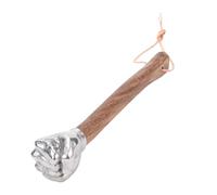 Fabater Testa in Acciaio Inossidabile Robusto e Leggero -Martello a Manico in Legno per attività Domestiche (Testa a pugno)