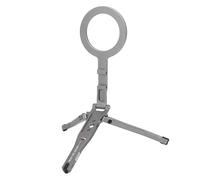 Fabater Treppiede per Telefono Magnetico, Supporto per Cellulare con Anello Magnetico e Foro per Vite da 1/4", Antiscivolo e può Essere Appeso Ai Bordi