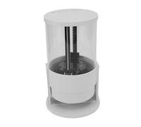 Fabater Ventola con Ologramma 3D, Ventola con Display Olografico a LED da 10 Cm con Riproduzione APP WiFi e, Copertura Protettiva Trasparente per un Utilizzo