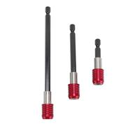 Fabater WoodenPade -Billbit -Espansione Struttura Integrata 3pcs Opzioni di Lunghezza Versatile 1/4 Pollice Stincolla Sei Canti per Diversi Requisiti di Perforazione