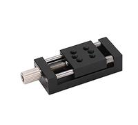 Fabater X-Axes Linear Stage Manuale Fine-Tune Twist Handle Platform, Lega di Alluminio SP20A10 Guida a Coda di Rondine Tavolo Scorrevole per Apparecchiature Ottiche Dispositivi di Misurazione