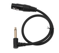 Fabater XLR Femmina Fino a 6,35 Mm Maschio Mono -corda Design Robusto per Frullatore e Amplificatore di Potenza