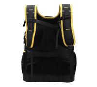 Fabater Zaino per Attrezzi, Borsa per Attrezzi in Tessuto Oxford con Fondo Rigido Resistente con Tasche Multiple per Operai Edili Ed Elettricisti