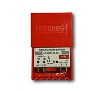 FABBEG AMPLIFICATORE ANTENNA TV 30 DB DA PALO 2 IN 2 OUT 5G