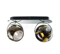 Fabbian Beluga Colour Lampada da parete o soffitto 2 fuochi, rame