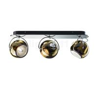 Fabbian Beluga Colour Lampada da parete o soffitto 3 fuochi, rame