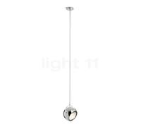 Fabbian Beluga Steel Lampada a sospensione, acciaio inossidabile lucidato - ø14 cm