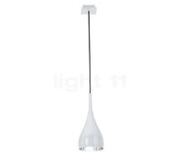 Fabbian Bijou Lampada a sospensione, bianco - ø16 cm