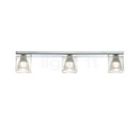 Fabbian Cubetto Lampada da soffitto/plafoniera GU10 3 fuochi, trasparente