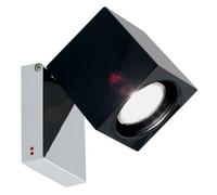 Fabbian Ghiaccio Cube Lampada Da Parete E Soffitto Classica Nero Con Uscita Cavo