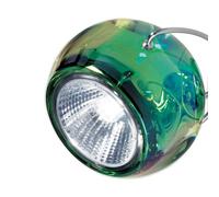 Fabbian Lampada a sospensione BELUGA COLOUR verde Fabbian