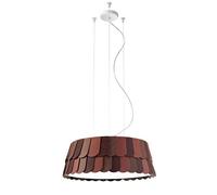 Fabbian Roofer Lampadario Marrone