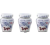 Fabbri Amarena Ciliegie in Sciroppo, 230 g, Set di 3, Senza Glutine, Vaso Decorativo in Vetro, + portachiavi italy shop service