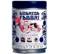 FABBRI AMARENA IN LATTA DA 1,250 KG FRUTTO E SCIROPPO GLUTEN FREE