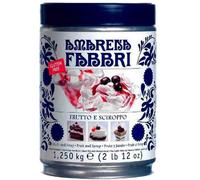 FABBRI AMARENA IN LATTA DA 1,250 KG FRUTTO E SCIROPPO GLUTEN FREE