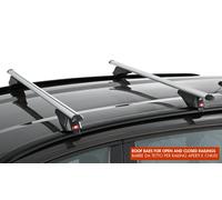 Fabbri Barre portatutto alluminio ALU VIVA 3 – universali con rail – 120 cm
