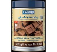 FABBRI DELIPASTE LATTINA DA 1,2 KG PREPARATO IN PASTA DI CIOCCOLATO PER DOLCI