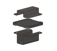 Fabbri Optional Allestimento Veicoli Comm.Alu Cargo ADATTATORE BARRE 3,2x3,7 CM