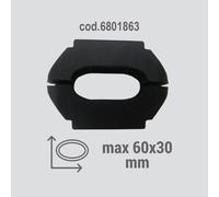 Fabbri Optional Per Portasci Barre Auto ADATTATORE PER BARRE - 6x3 CM 9670016