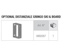 Fabbri Optional Portasci Da Ruota Posteriore 4X4 DISTANZIALE GRINGO SKI & BOARD