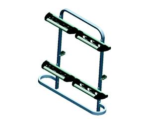 Fabbri Optional Portasci per portabici exclusive Ski & Board da gancio traino G