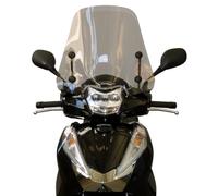 FABBRI parabrezza moto grigio SUMMER compatibile con HONDA SH 300 2016-2020