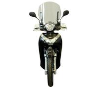 FABBRI parabrezza moto grigio SUMMER compatibile con HONDA SH MODE 125 2014-2018