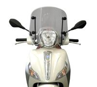 FABBRI parabrezza moto grigio SUMMER compatibile con PIAGGIO MEDLEY 125 2016-2019