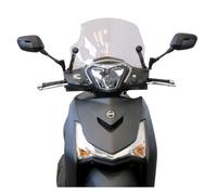 FABBRI parabrezza moto grigio SUMMER compatibile con SYM HD 300 2019-2019