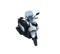 FABBRI parabrezza moto grigio SUMMER compatibile con SYM HD2 125 2011-2015