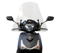 FABBRI parabrezza moto trasparente EXCLUSIVE compatibile con SYM HD 300 2019-2019