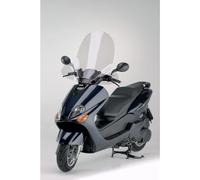FABBRI parabrezza moto trasparente EXCLUSIVE compatibile con YAMAHA YP MAJESTY 125 1998-2000