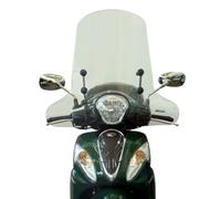 FABBRI parabrezza moto trasparente TOP ALTO compatibile con KYMCO PEOPLE ONE 125 2013-2019
