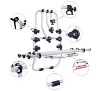 FABBRI Portabici posteriore 3 bici per Audi A3 8P Sportback 5-porte 2004-2013