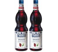 Fabbri Sciroppo Mixybar Amarena Fabbri 1L (Confezione da 2)